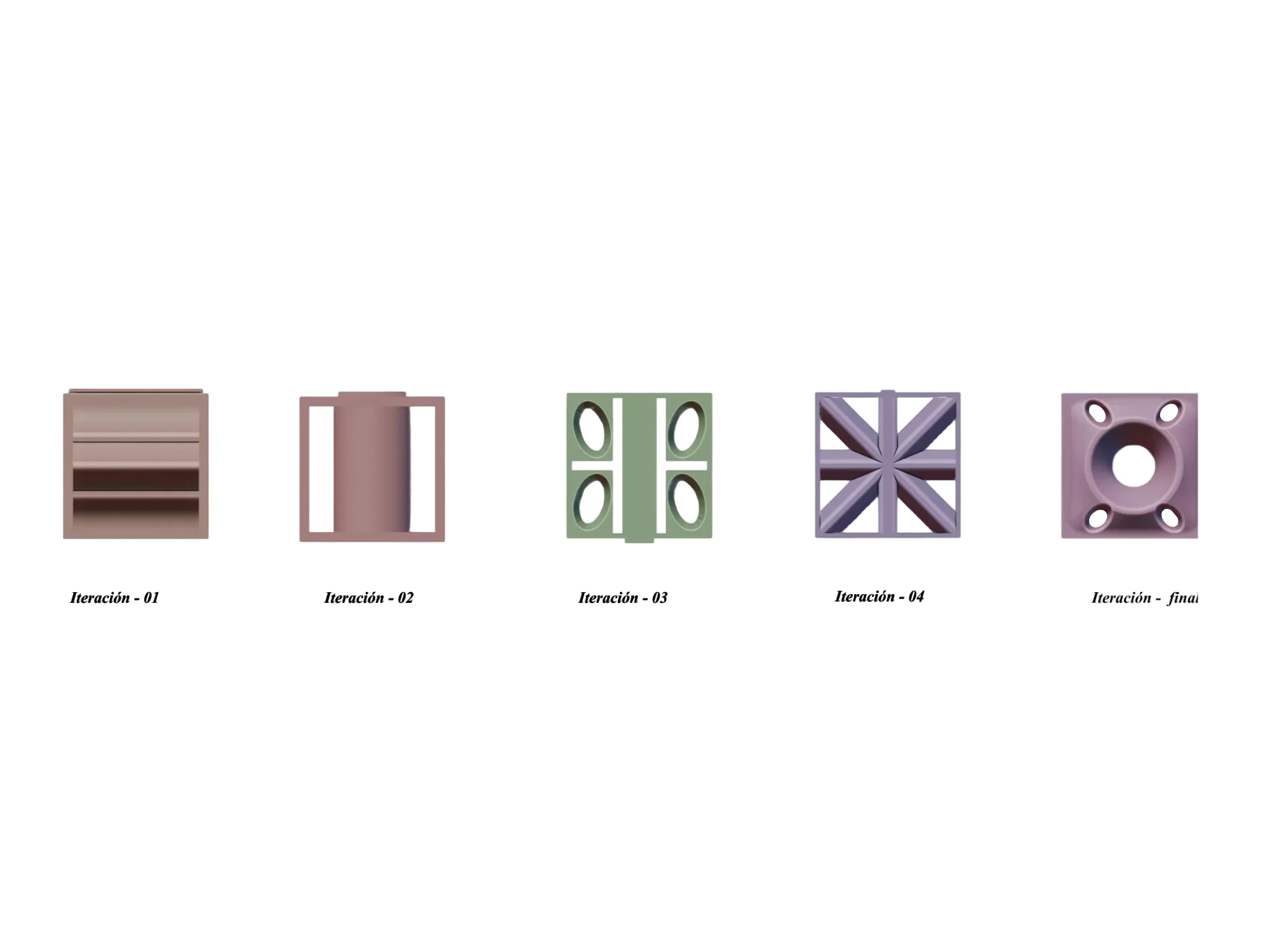 Ventra — design iteration evolution
